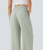 Dotty Breeze Wide-Leg Pants