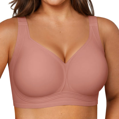Classic T-Shirt Bra, Wireless Full Coverage for All Day Comfort