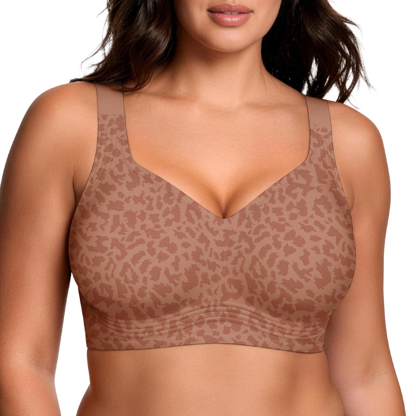 Classic T-Shirt Bra, Wireless Full Coverage for All Day Comfort