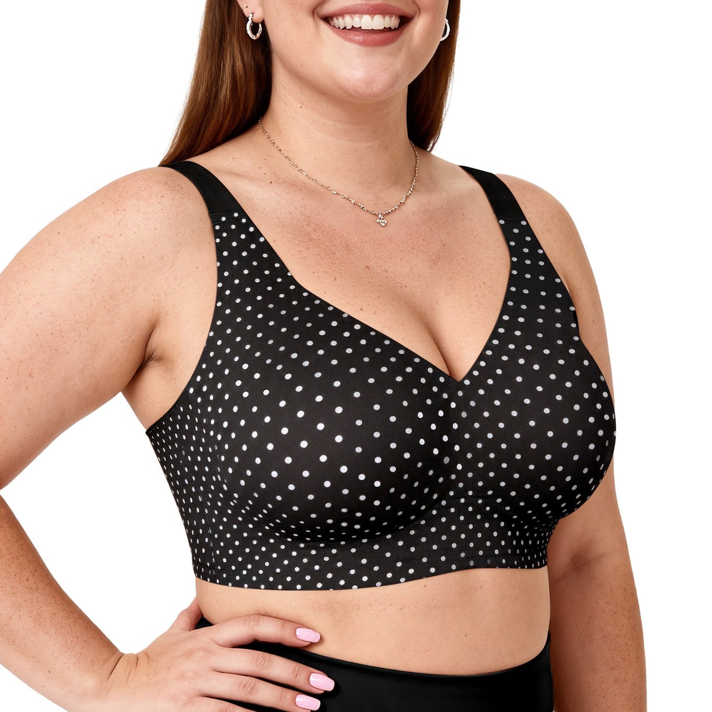 Classic T-Shirt Bra, Wireless Full Coverage for All Day Comfort