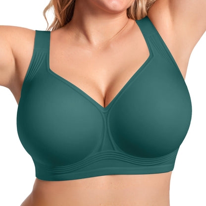Classic T-Shirt Bra, Wireless Full Coverage for All Day Comfort