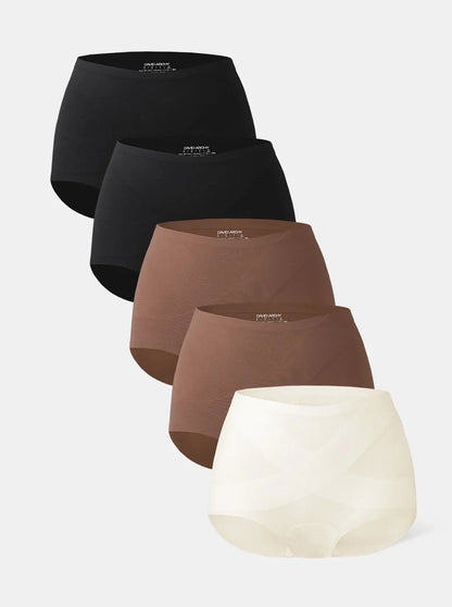 Seamless Smooth High-Rise Brief (5-Pack)