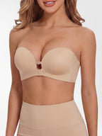 Soutien-gorge bandeau à clip avant