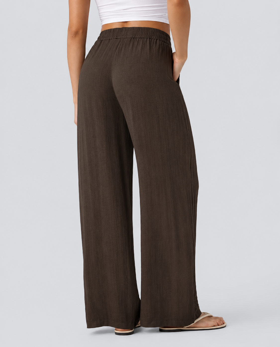 Dotty Breeze Wide-Leg Pants