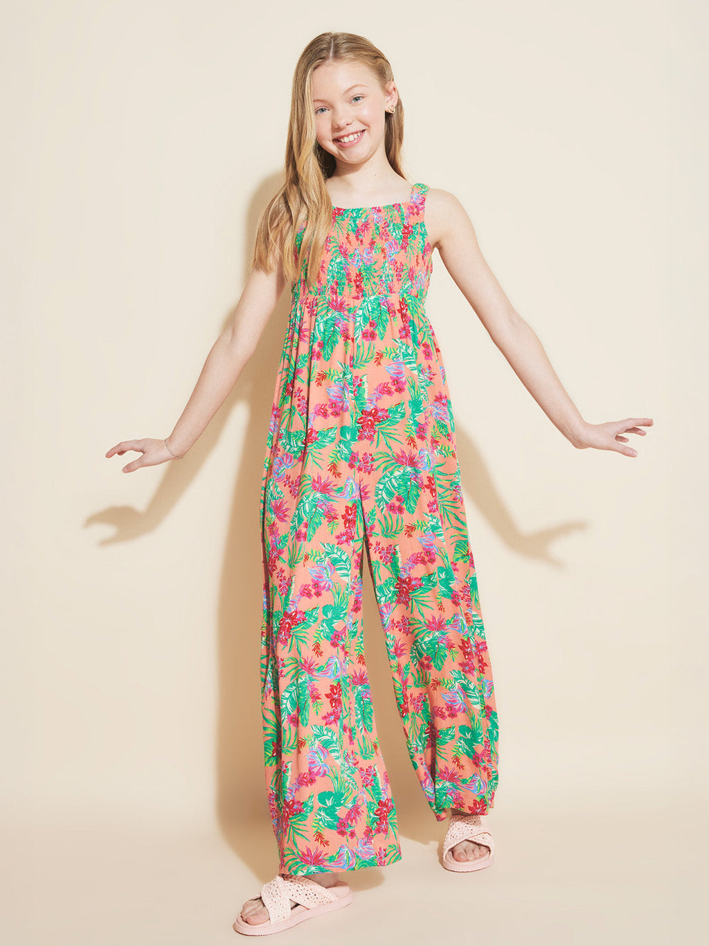 Girls' Coastal Breeze Jumpsuit
