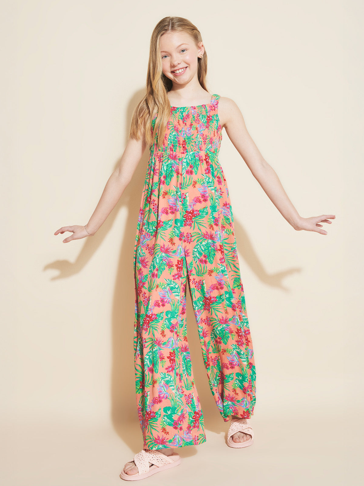Girls' Coastal Breeze Jumpsuit