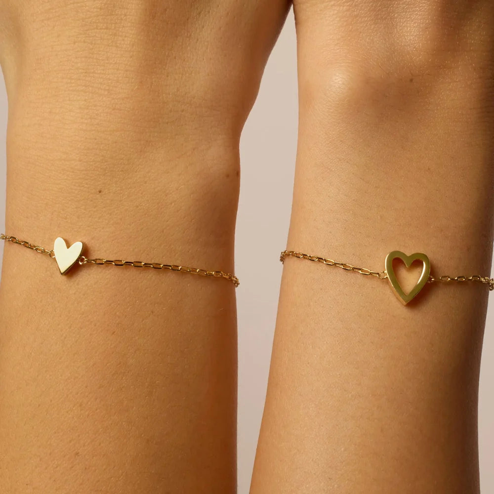 Cœur à Cœur - Bracelets Jumelés