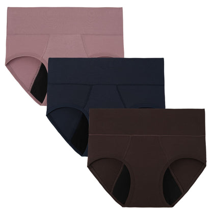 High Waist Bamboo Viscose Heavy Flow Period Underwear