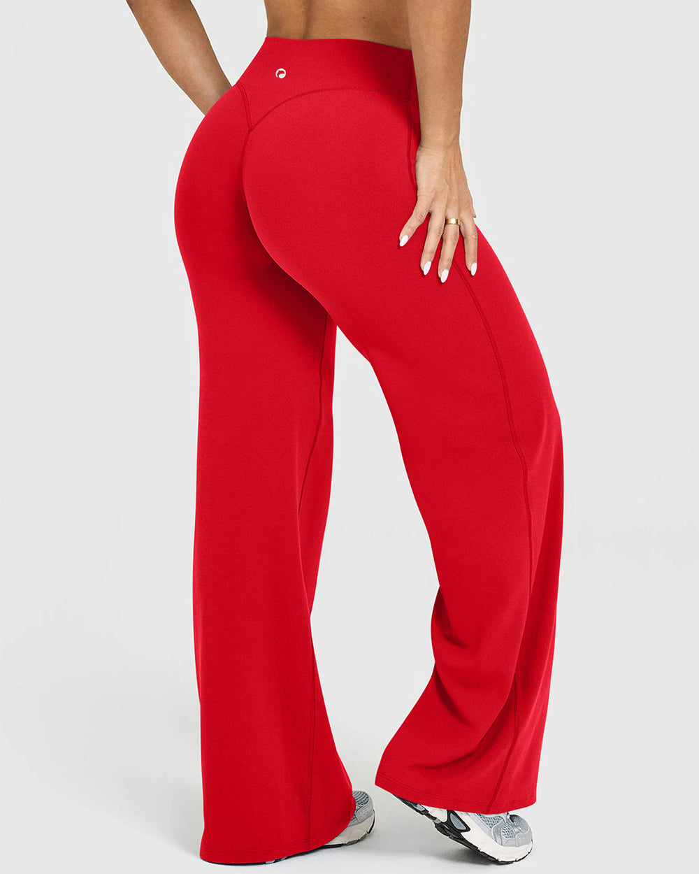 High Waist Stretch Casual Soft Straight Leg Bottoms