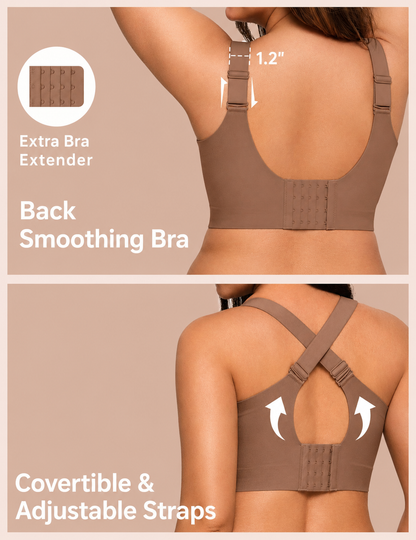 Classic T-Shirt Bra, Wireless Full Coverage for All Day Comfort