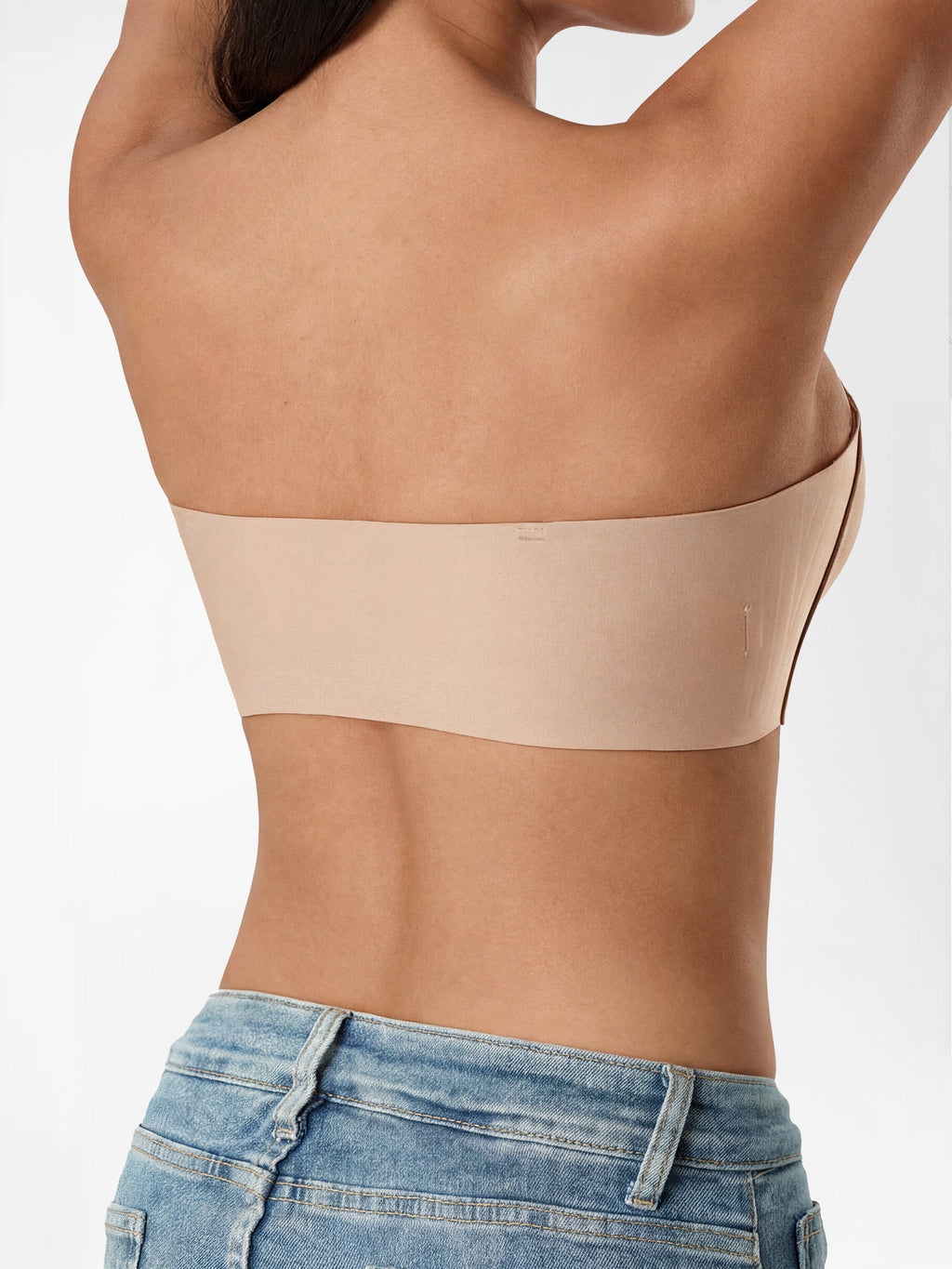 Soutien-gorge bandeau à clip avant