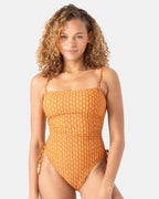 Ray Of Sunshine Adjustable Side One Piece Swimsuit
