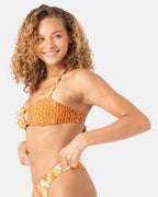 Ray Of Sunshine Ring Bandeau Bikini Top