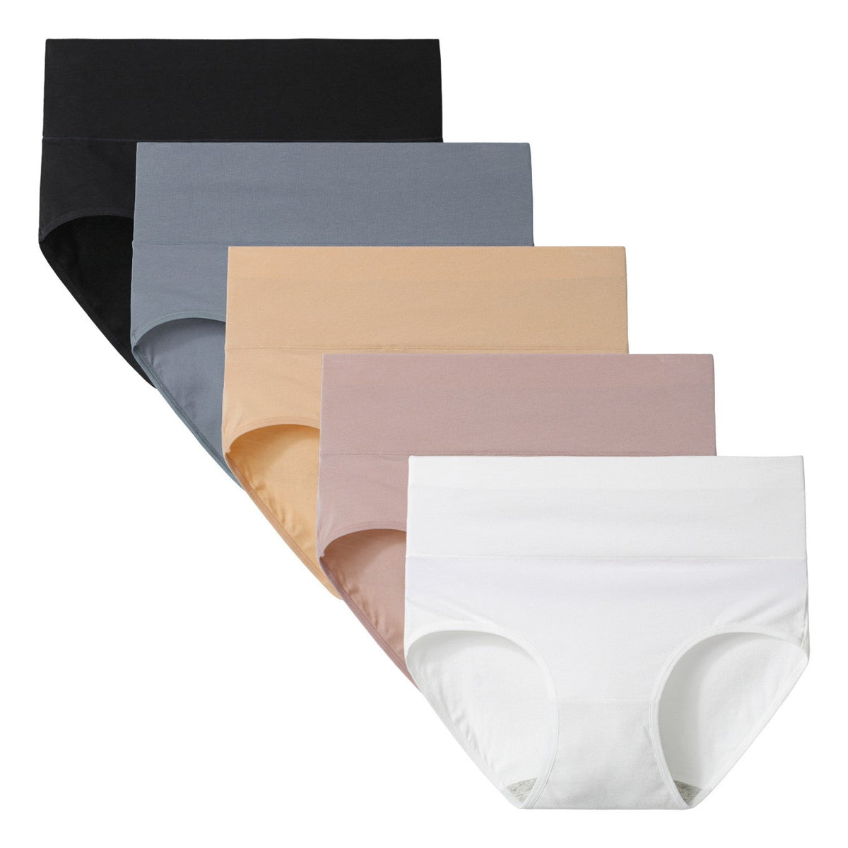Bliss - Lot de 5 culotte taille haute
