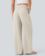 Dotty Breeze Wide-Leg Pants