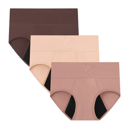 High Waist Bamboo Viscose Heavy Flow Period Underwear