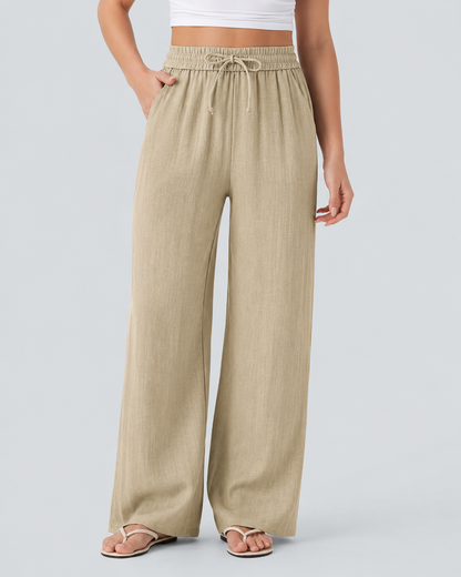 Dotty Breeze Wide-Leg Pants