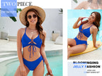 Blooming Jelly Curvy Cutout String Bathing Suit Womens Two Piece Bikini Set