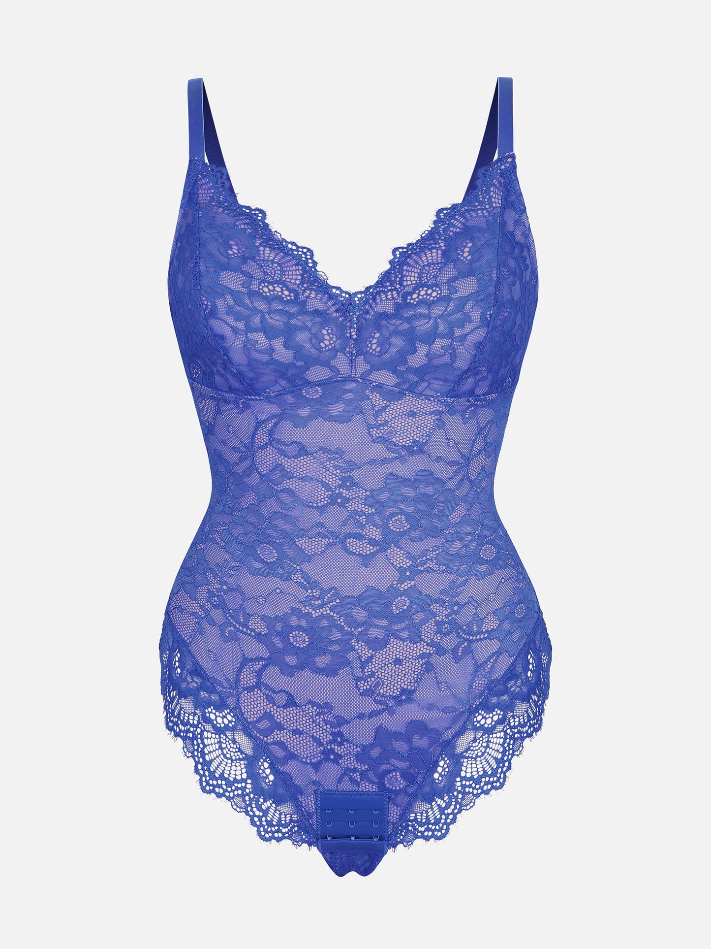 Lace V-Neck Breathable Bodysuit