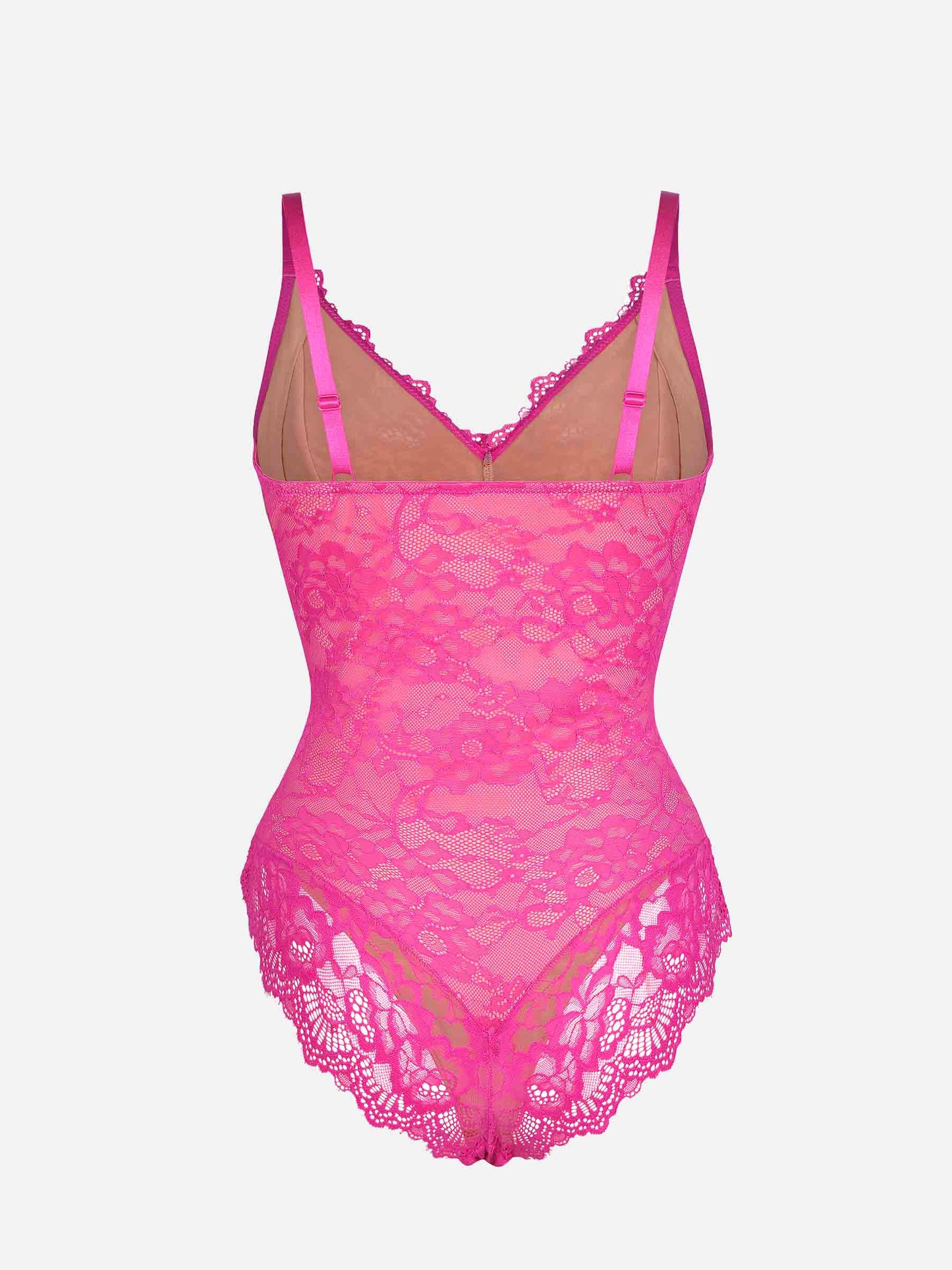 Lace V-Neck Breathable Bodysuit