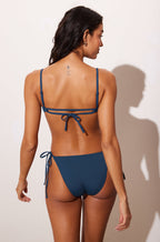 Side Lace-Up One-Piece Swimsuit