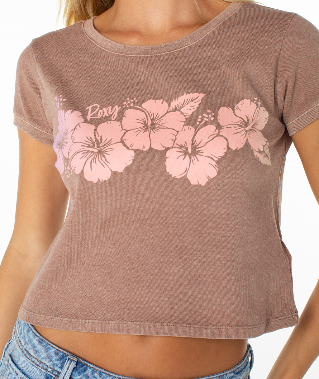 Hibiscus Row Tee