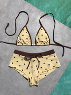 Triangle Top & Boy Shorts Bikini