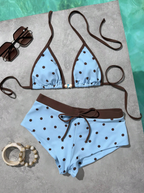 Triangle Top & Boy Shorts Bikini