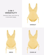 Smart Sculpt™ All-In-One Mesh Wrap Shaping Swimsuit