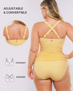 Smart Sculpt™ All-In-One Mesh Wrap Shaping Swimsuit