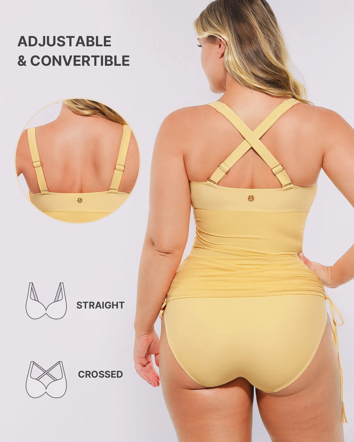 Smart Sculpt™ All-In-One Mesh Wrap Shaping Swimsuit