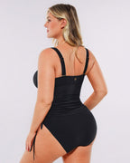 Smart Sculpt™ All-In-One Mesh Wrap Shaping Swimsuit