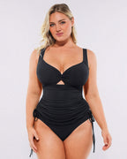 Smart Sculpt™ All-In-One Mesh Wrap Shaping Swimsuit