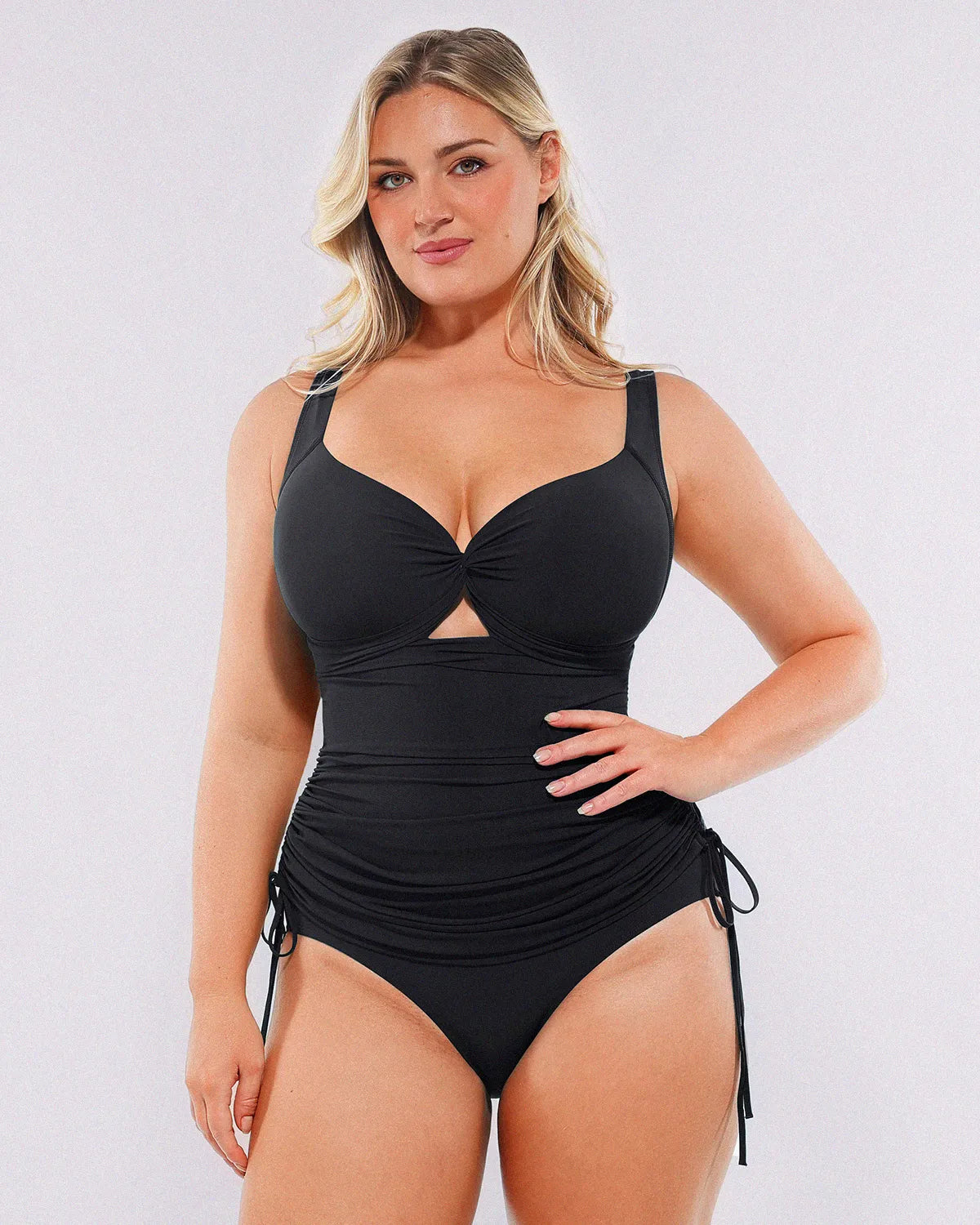 Smart Sculpt™ All-In-One Mesh Wrap Shaping Swimsuit