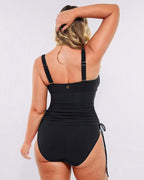 Smart Sculpt™ All-In-One Mesh Wrap Shaping Swimsuit