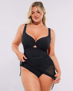 Smart Sculpt™ All-In-One Mesh Wrap Shaping Swimsuit
