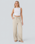 Dotty Breeze Wide-Leg Pants
