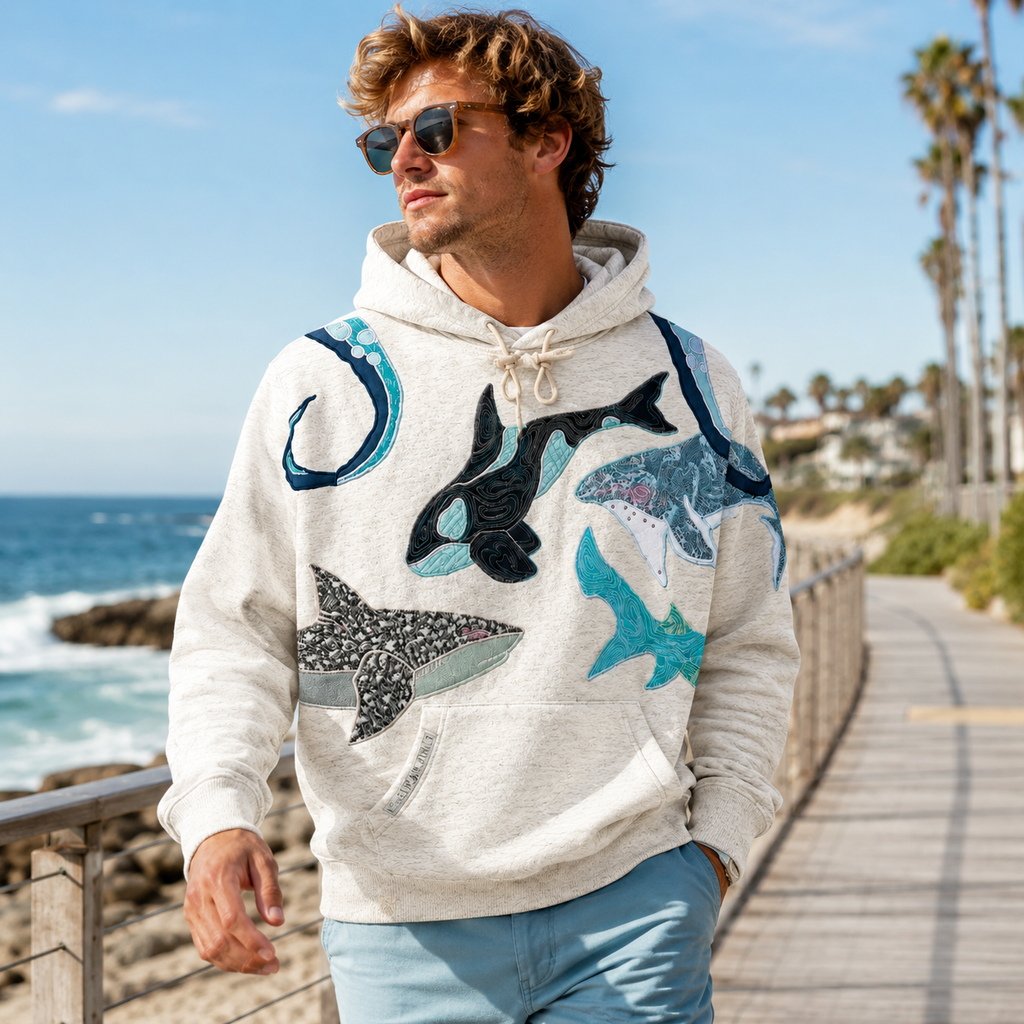 Ocean Wildlife Hoodie