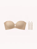 Soutien-gorge bandeau à clip avant
