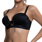 "Add Two Cups" Padded Wireless Plunge Push Up Bra